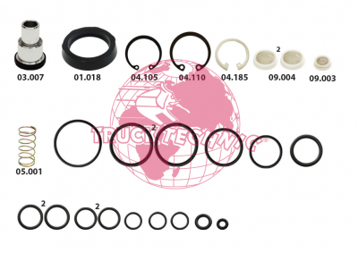Ремкомплект воздушных крана BEYFREN 60.1402.4