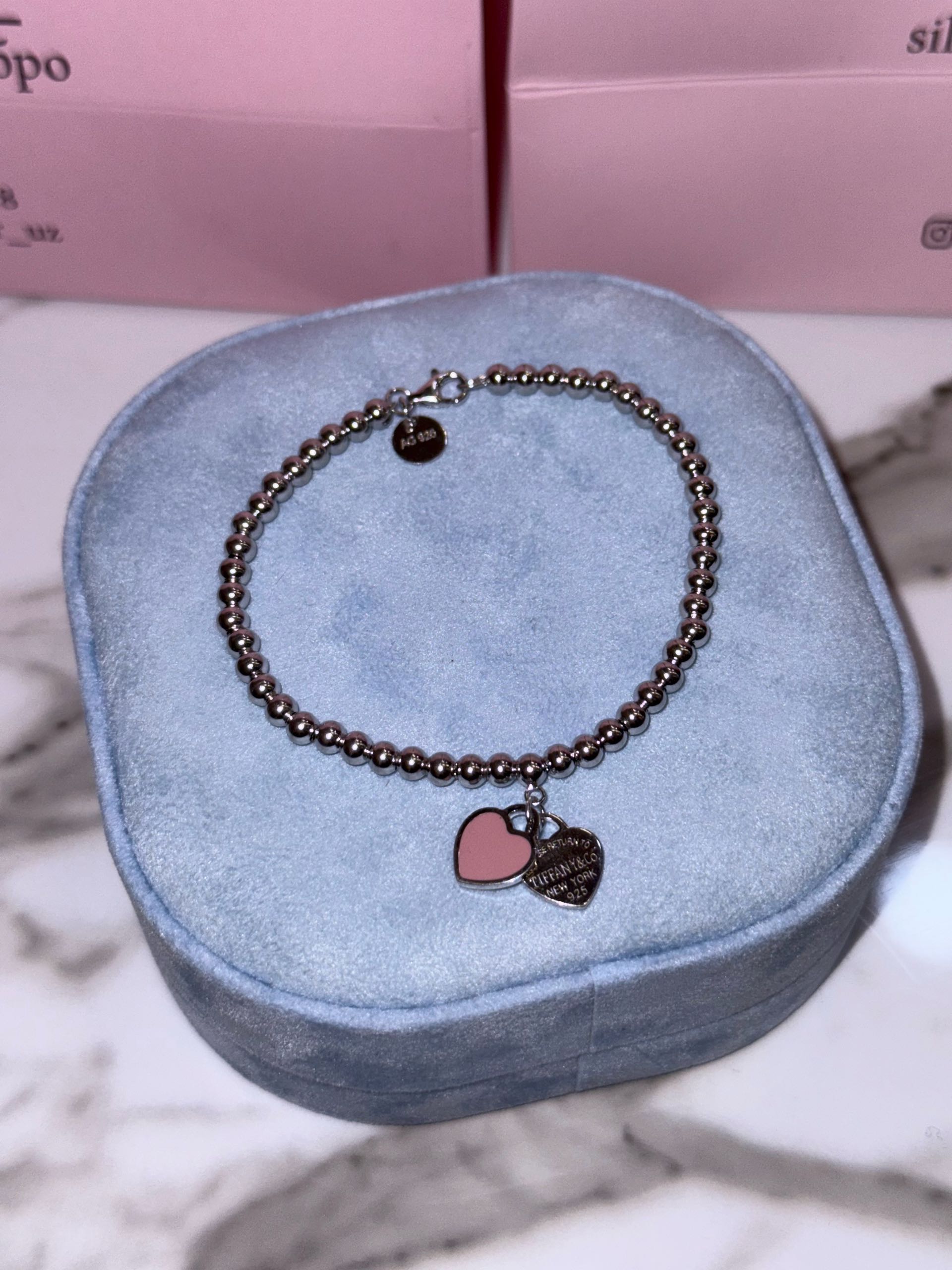 браслет б692 розовый