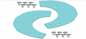 Ремкомплект замка седла FREENCO F901220